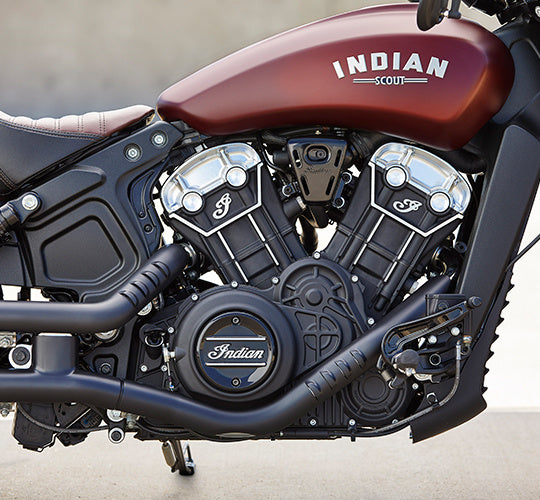 Indian scout online ignition cover