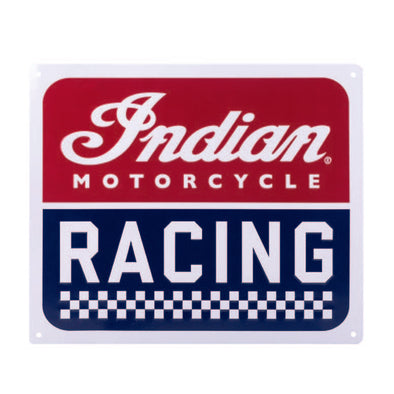 INDIAN MOTORCYCLE® RACING SIGN