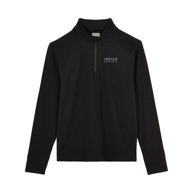 Men's Quarter Zip Performance Top, Black