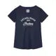 Women's Established Back Pleat T-Shirt, Navy