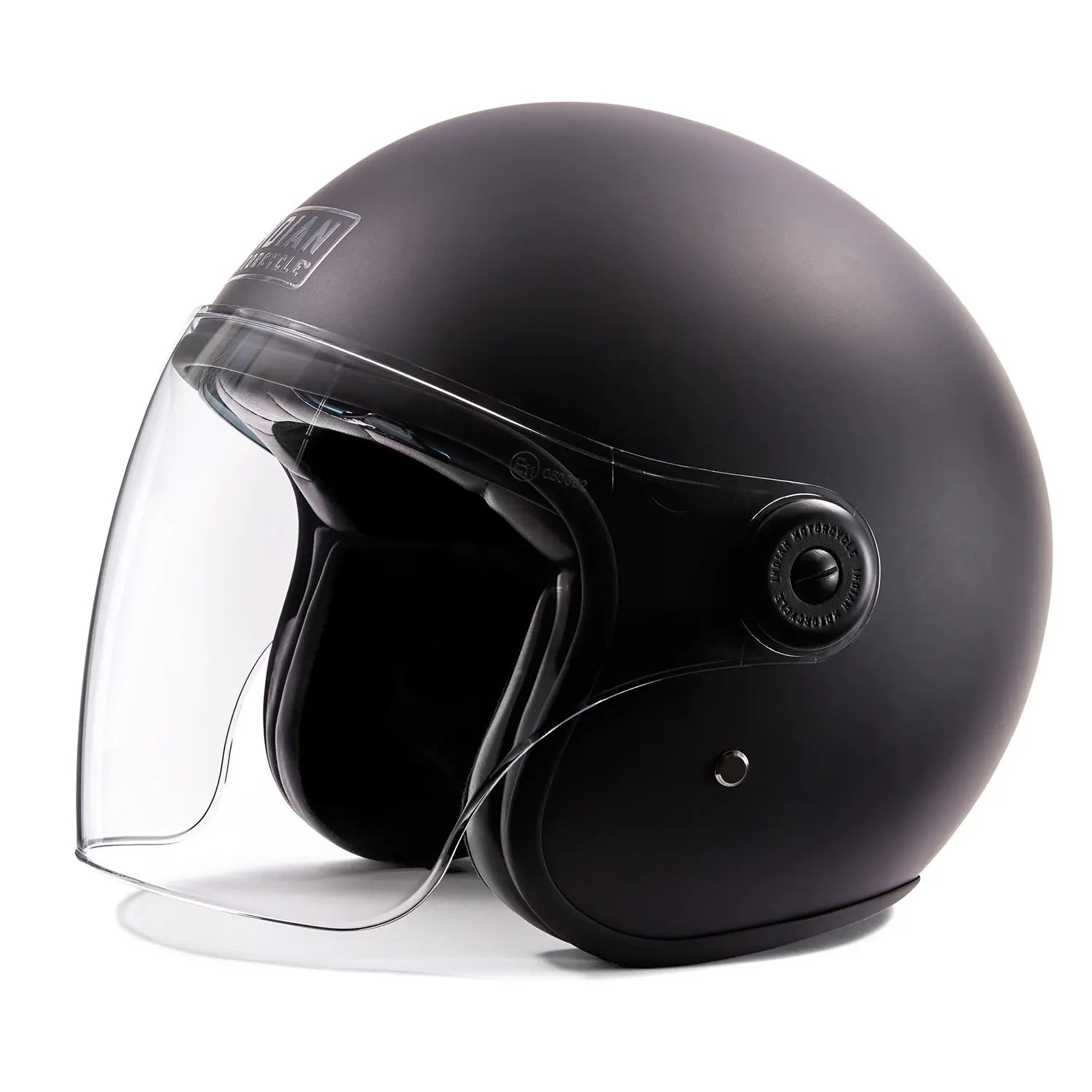 australian approved open face motorcycle helmets Unisex Matte Jet Helmet, Black – Indian Motorcycle Australia