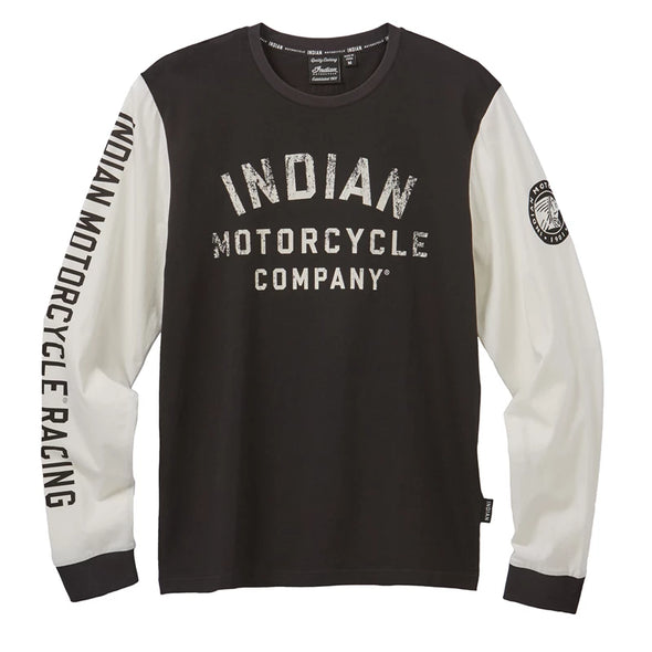 Men's Colorblock Racing T-Shirt - Black