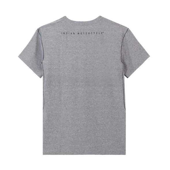 Men's V-Neck Athlete T-Shirt -Gray