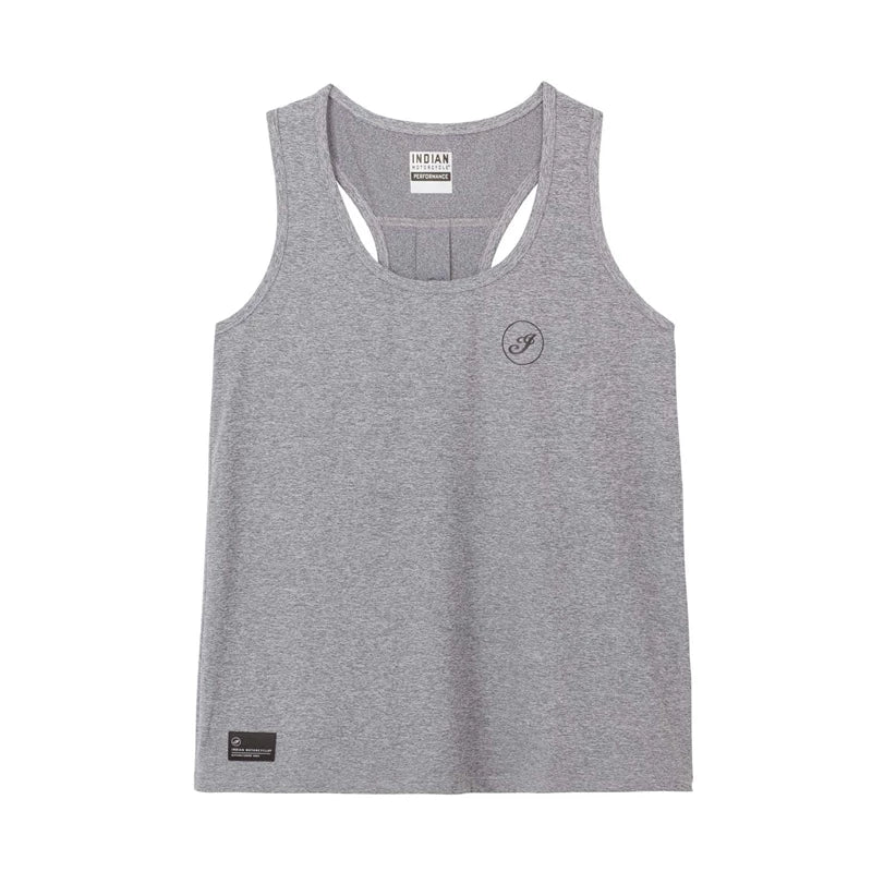 Women's Racerback Athlete Tank -Gray – Indian Motorcycle Australia
