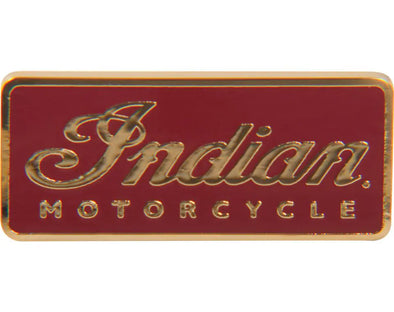 Logo Pin Badge, Red