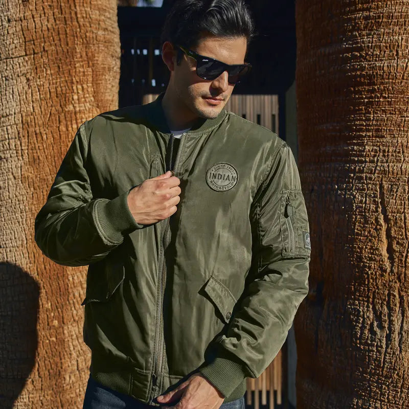 Men's Rockford Bomber Green – Indian Motorcycle Australia