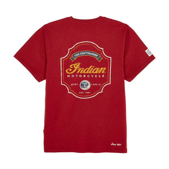 Men's Shield Graphic T-Shirt - Red