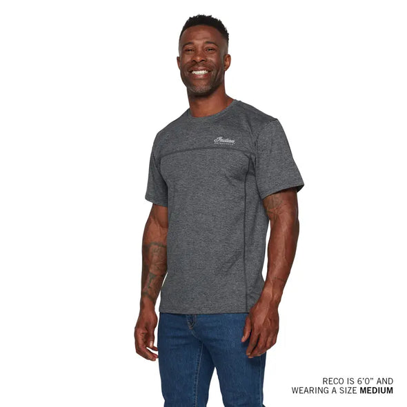 Men's Athlete Script T-Shirt - Gray