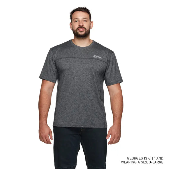 Men's Athlete Script T-Shirt - Gray