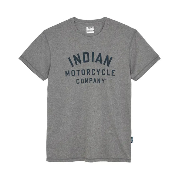 Men's Athlete Logo Print T-Shirt - Gray