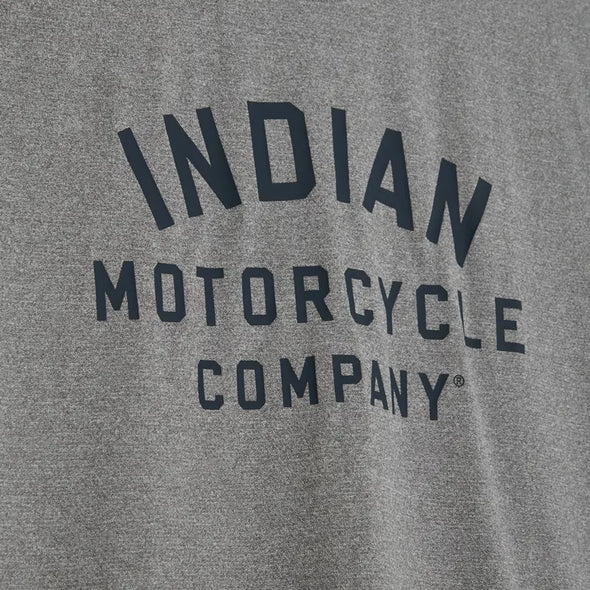 Men's Athlete Logo Print T-Shirt - Gray