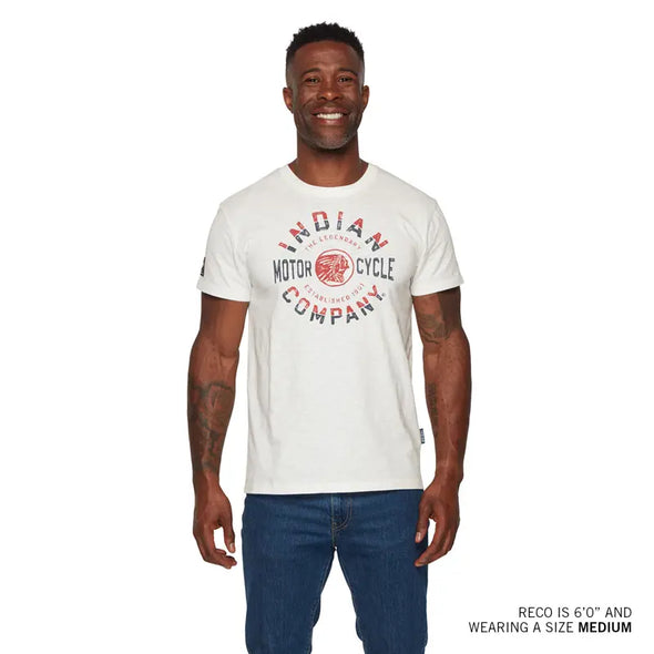 Men's Circle Legendary T-Shirt - White