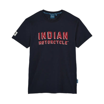 Men's Shadow Block Logo T-Shirt, Navy