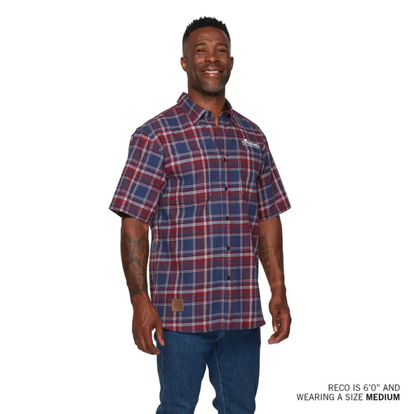 Men's Springfield Plaid Shirt - Navy