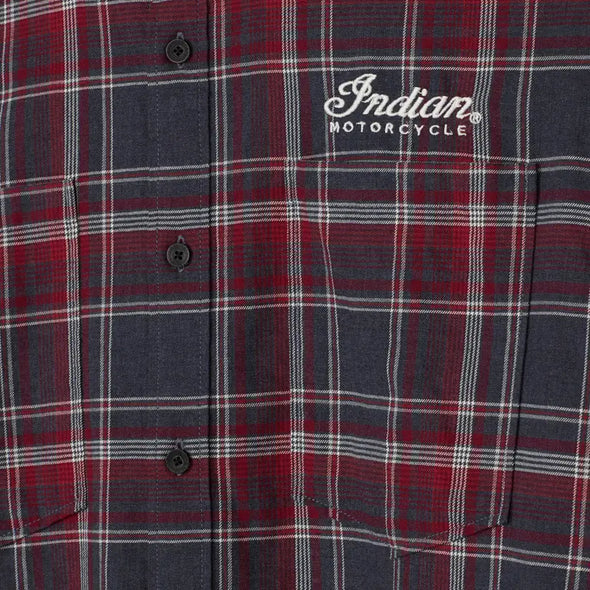 Men's Springfield Plaid Shirt - Navy