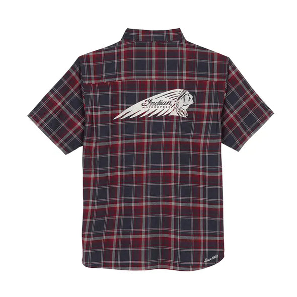 Men's Springfield Plaid Shirt - Navy