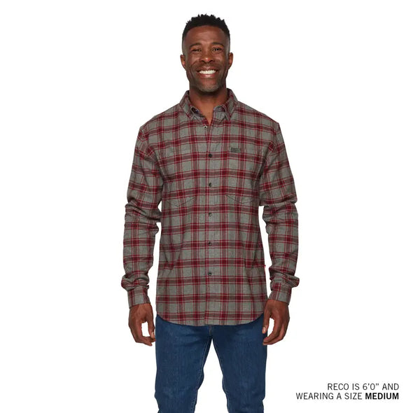 Men's Phoenix Plaid Shirt - Gray