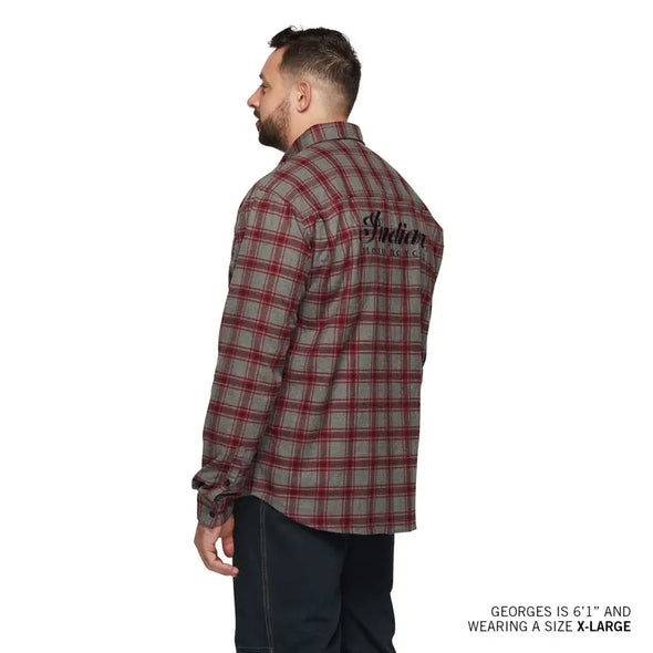 Men's Phoenix Plaid Shirt - Gray