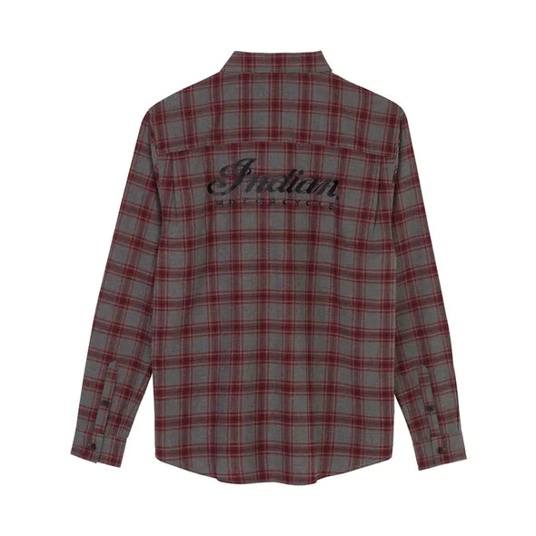 Men's Phoenix Plaid Shirt - Gray