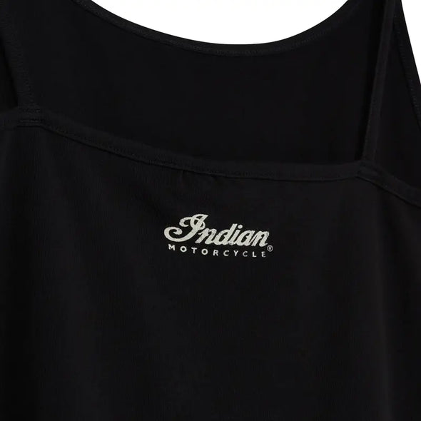 Women's Script Logo Cami - Black