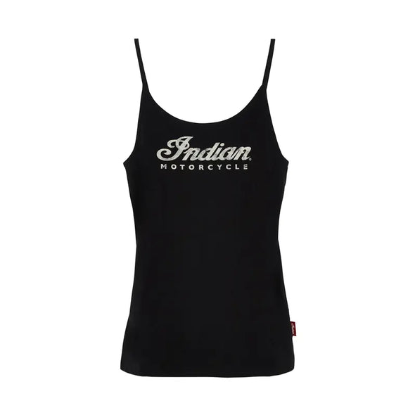 Women's Script Logo Cami - Black