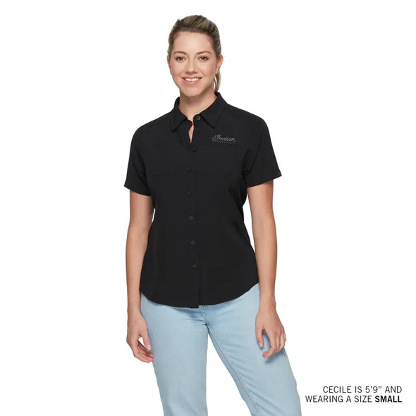 Women's Performance Headdress Shirt - Black