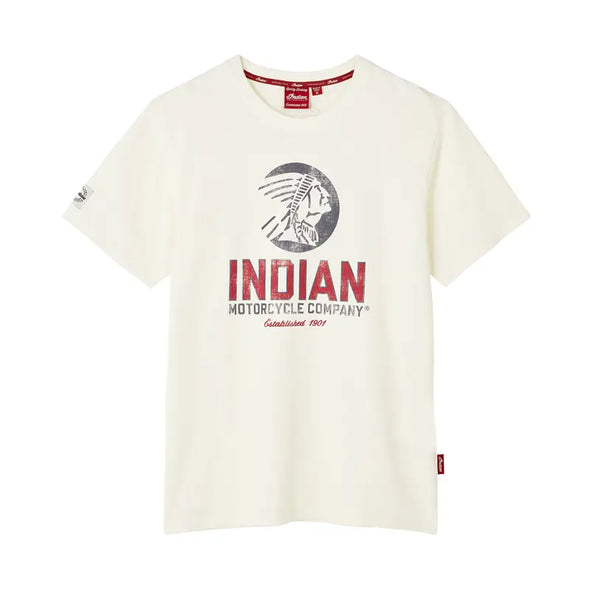 Men's Circle Headdress T-Shirt - White