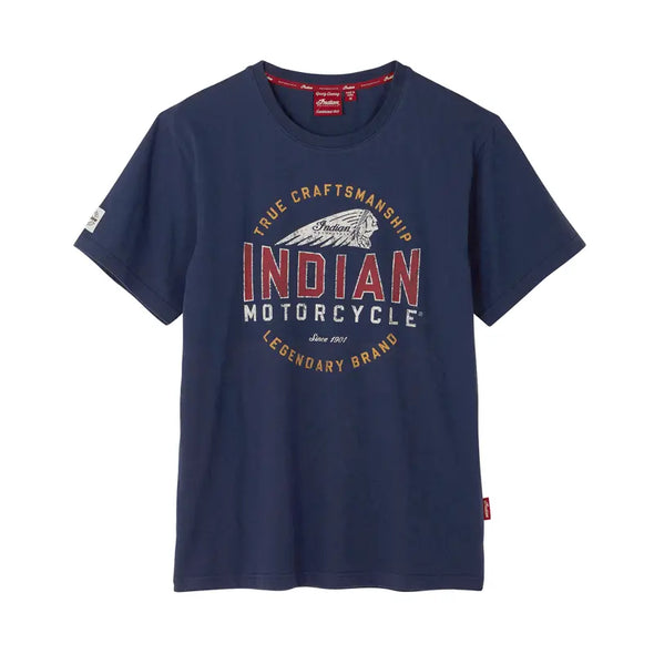 Men's True Craftsmanship Headdress T-Shirt - Navy