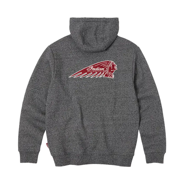 Men's Logo Headdress Hoodie - Gray