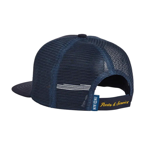 Embroidered Logo Parts Service Cap - Navy