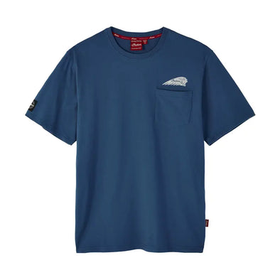 Men's Motor Oils Pocket T-Shirt, Blue