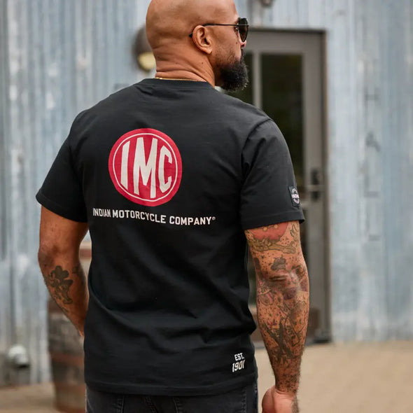 Men's IMC Circle Icon T-Shirt, Black