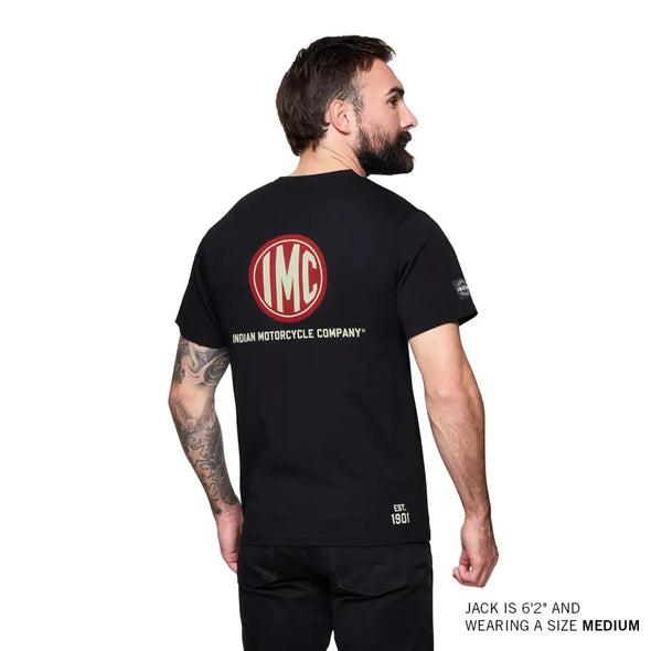 Men's IMC Circle Icon T-Shirt, Black