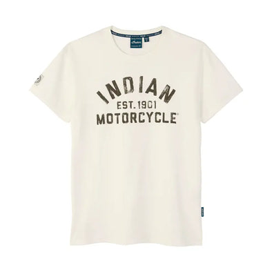 Men's EST. 1901 Block Printed T-Shirt, White