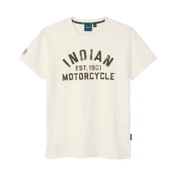 Men's EST. 1901 Block Printed T-Shirt, White