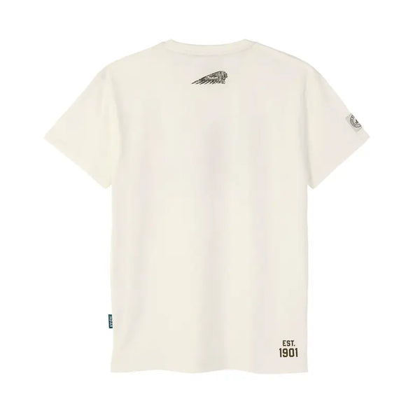 Men's EST. 1901 Block Printed T-Shirt, White