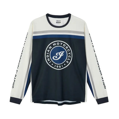Men's I Script Performance Racing Long Sleeve T-Shirt, Blue