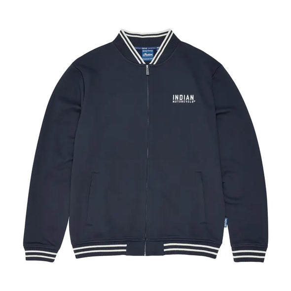 Men's Embroidered Parts & Service Bomber, Navy