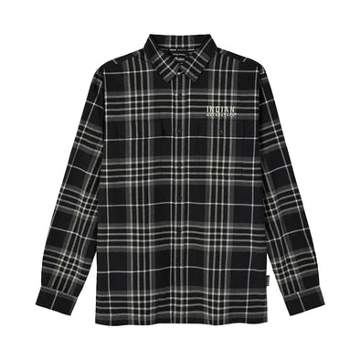 Men's San Antonio Plaid Shirt, Black