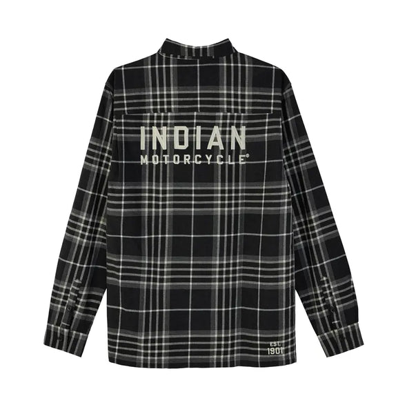 Men's San Antonio Plaid Shirt, Black