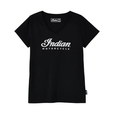 Women's Essential Script Logo T-Shirt, Black