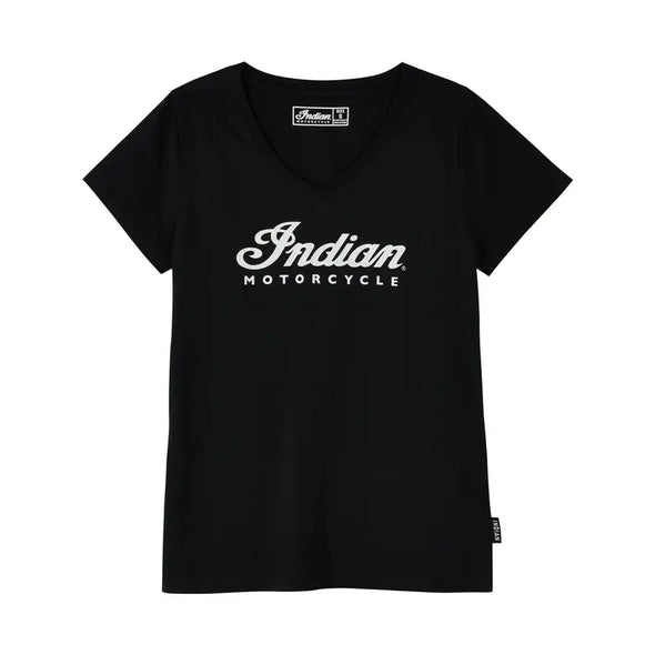Women's Essential Script Logo T-Shirt, Black