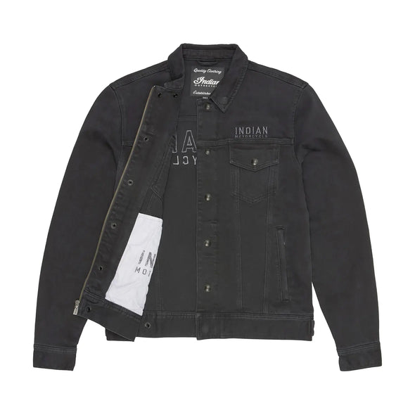 Men's Rockingham Denim Jacket, Black