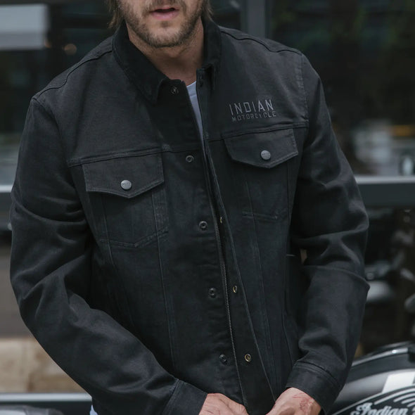 Men's Rockingham Denim Jacket, Black