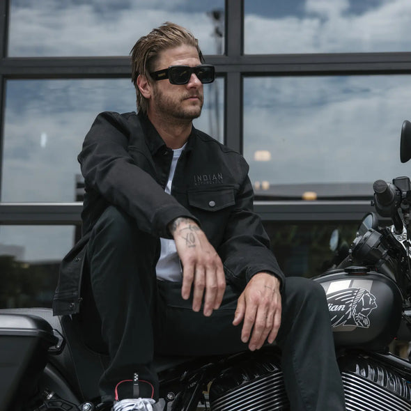 Men's Rockingham Denim Jacket, Black