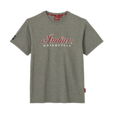 Men's Indian Motorcycle Marl Logo T-Shirt, Gray