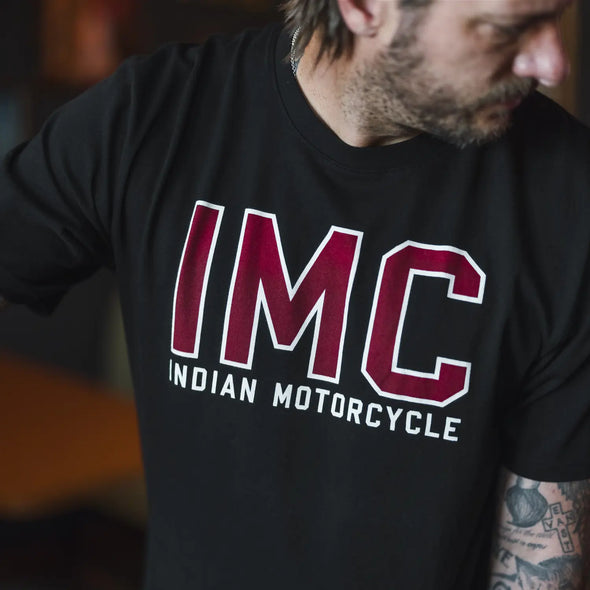 Men's IMC Printed Logo T-Shirt, Black
