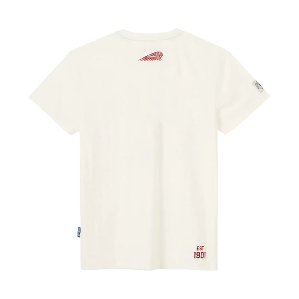 Men's Scout Classic Checked T-Shirt, White