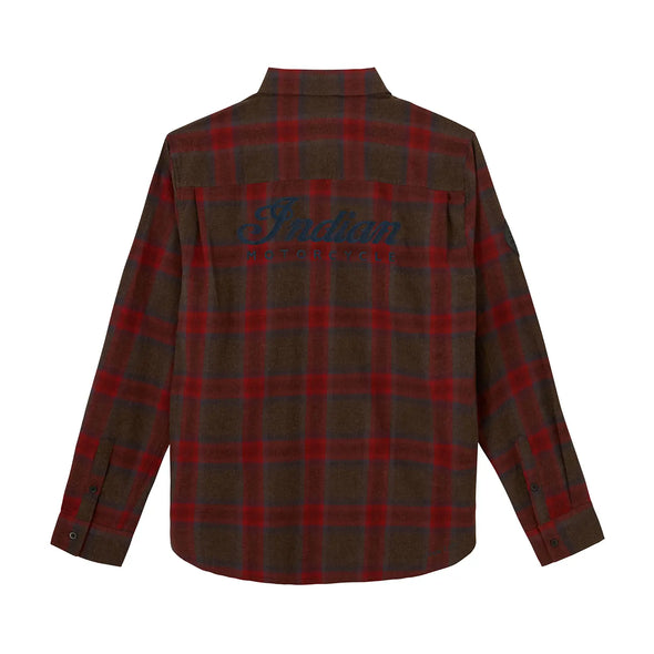Men's Nashville Plaid Shirt, Red
