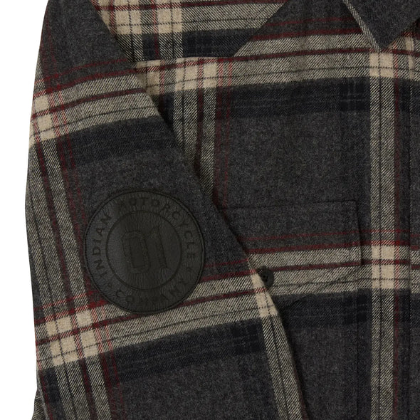 Men's Newark Plaid Shirt, Gray